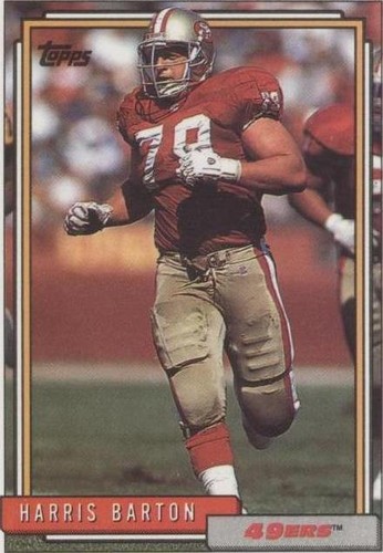 1992 Topps Harris Barton #103