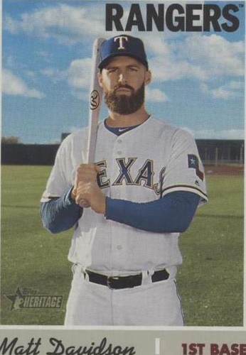 2019 Topps Heritage High Number - Matt Davidson #565