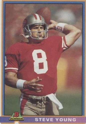 1991 Bowman Steve Young #485