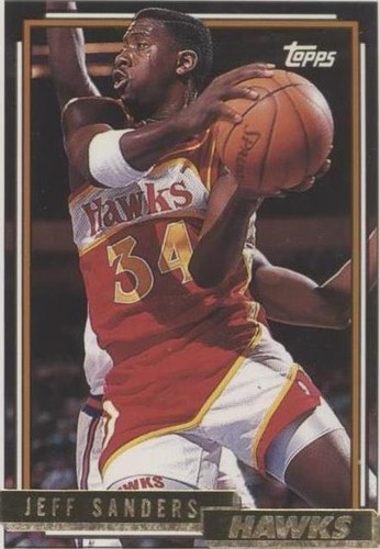 1992-93 Topps - Jeff Sanders #197