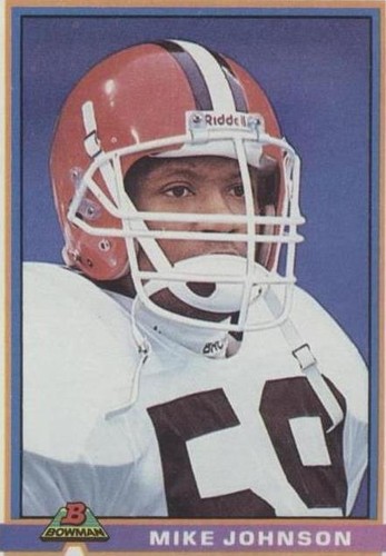 1991 Bowman Mike Johnson #100