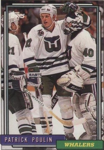 1992-93 Topps - Patrick Poulin #328