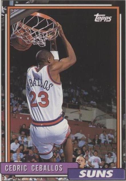 1992-93 Topps - Cedric Ceballos #153