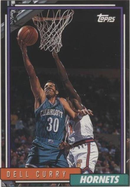 1992-93 Topps - Dell Curry #242