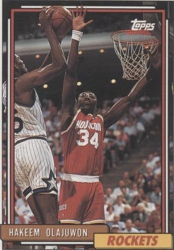 1992-93 Topps - Hakeem Olajuwon #337