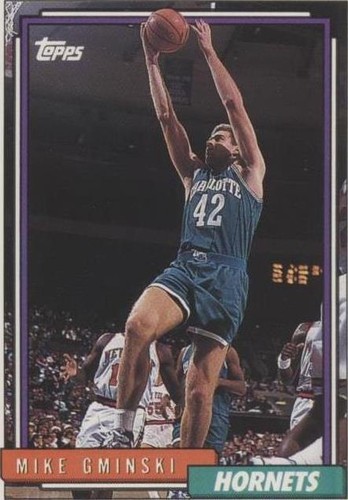 1992-93 Topps - Mike Gminski #240