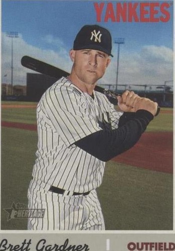2019 Topps Heritage High Number - Brett Gardner #663