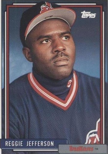 1992 Topps - Reggie Jefferson #93