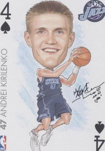 2004-05 All Pro Deal Playing Cards - Andrei Kirilenko #4S