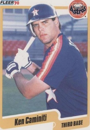 1990 Fleer - Ken Caminiti #225