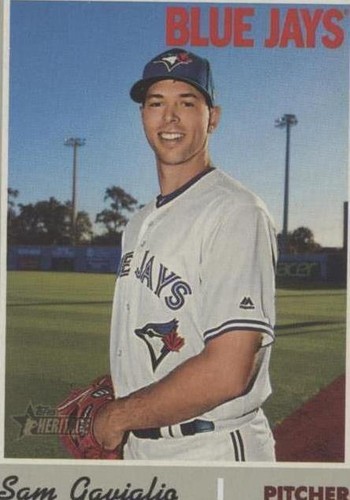 2019 Topps Heritage High Number - Sam Gaviglio #515