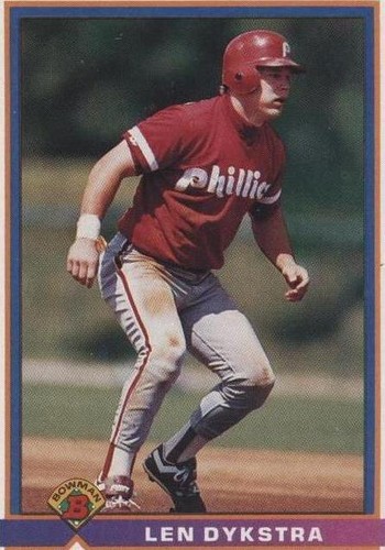 1991 Bowman - Lenny Dykstra #501