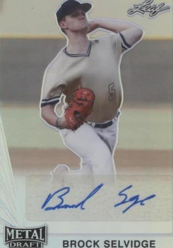 2021 Leaf Metal Draft - Brock Selvidge #LA-BS1