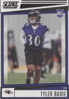 2022 Score Tyler Badie #342