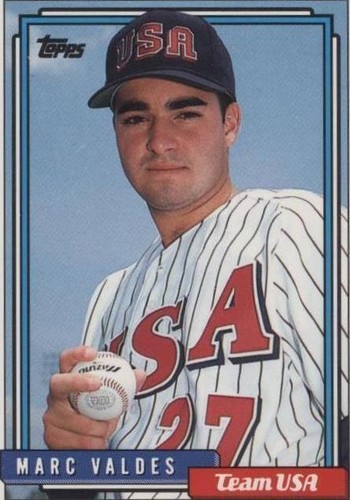 1992 Topps Traded - Marc Valdes #121T