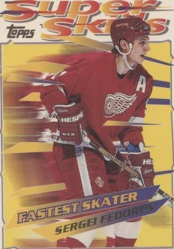 1995-96 Topps Super Skills - Sergei Fedorov #34