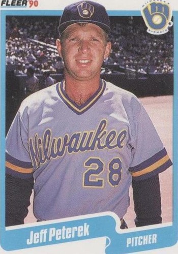 1990 Fleer - Jeff Peterek #333