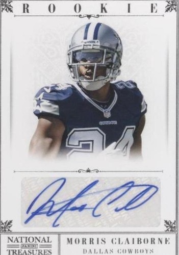 2012 Panini National Treasures Morris Claiborne #271