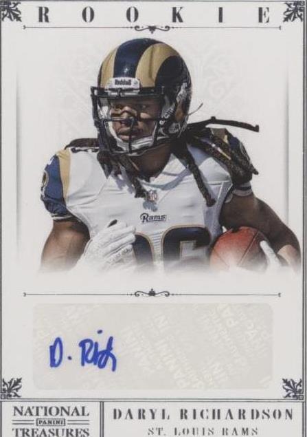 2012 Panini National Treasures Daryl Richardson #224