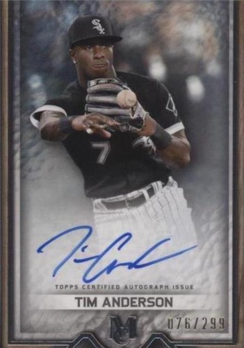 2023 Topps Museum Collection - Tim Anderson #AA-TA