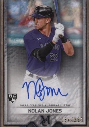 2023 Topps Museum Collection - Nolan Jones #AA-NJ