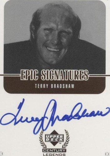 1999 Upper Deck Century Legends Terry Bradshaw #TB
