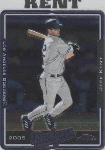 2005 Topps Chrome Update & Highlights - Jeff Kent #UH49