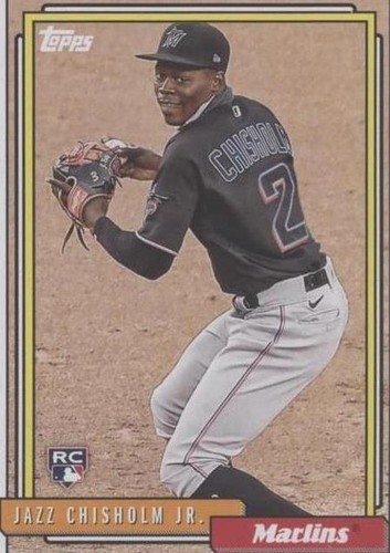 2021 Topps Update Series - Jazz Chisholm #T92-26