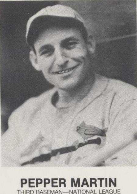 1983 TCMA Renata Galasso - Pepper Martin #21