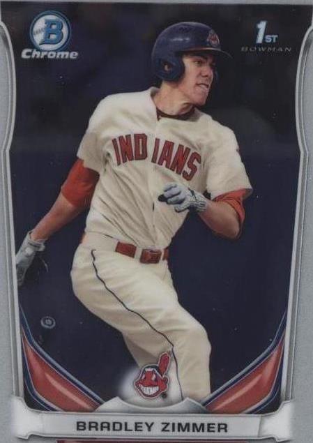 Bowman Draft 2014 - Bradley Zimmer #CDP17