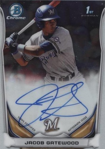 2014 Bowman Draft - Jacob Gatewood #BCA-JG