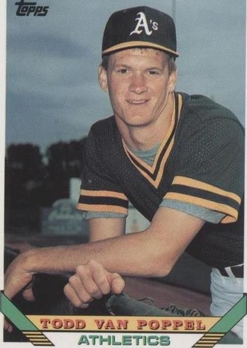 1993 Topps - Todd Van Poppel #673