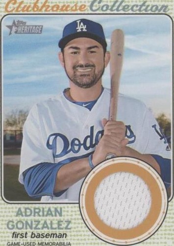 2017 Topps Heritage - Adrian Gonzalez #CCR-AG