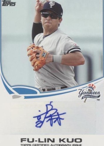 2013 Topps Pro Debut - Fu-Lin Kuo #PDA-FK