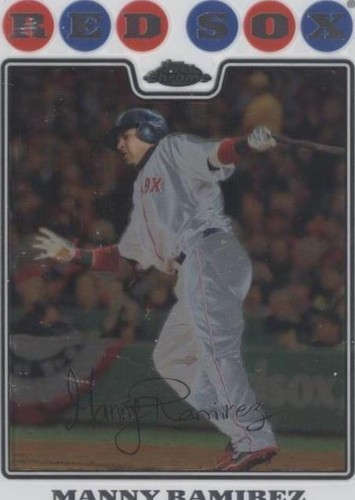 2008 Topps Chrome - Manny Ramirez #60