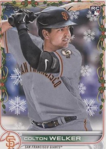 2022 Topps Holiday - Colton Welker #HW26