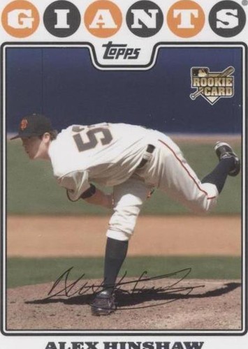 2008 Topps Updates & Highlights - Alex Hinshaw #UH279