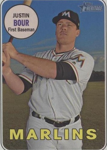 2018 Topps Heritage - Justin Bour #113