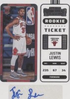 2022-23 Panini Contenders - Justin Lewis #150