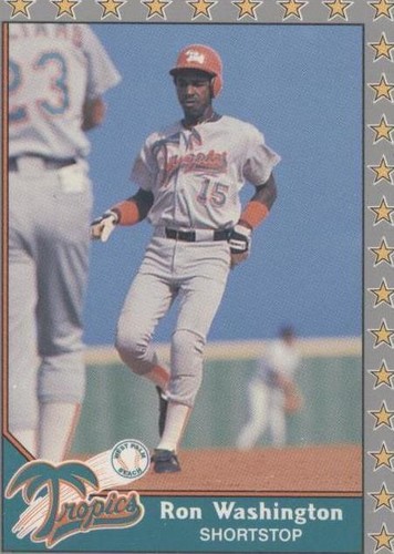 1990 Pacific Senior Professional Baseball Association - Ron Washington #178