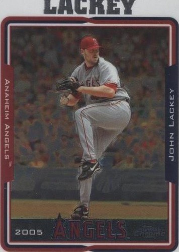 2005 Topps Chrome - John Lackey #176