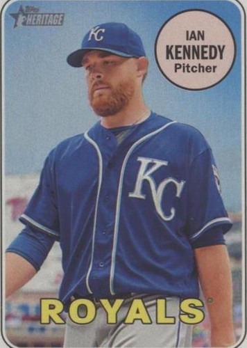 2018 Topps Heritage - Ian Kennedy #363
