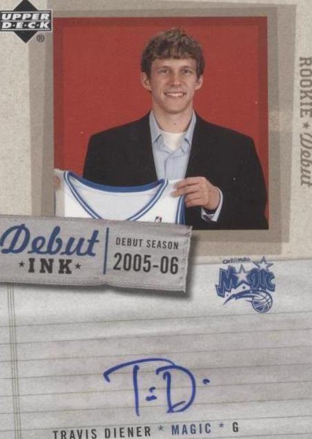 2005-06 Upper Deck Rookie Debut - Travis Diener #DI-TD