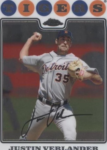 2008 Topps Chrome - Justin Verlander #135