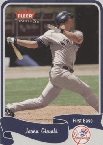 2004 Fleer Tradition - Jason Giambi #326