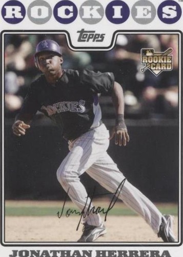 2008 Topps Updates & Highlights - Jonathan Herrera #UH291