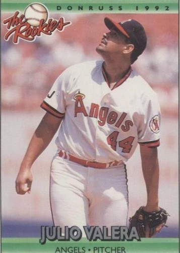 1992 Donruss The Rookies - Julio Valera #119