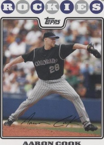 2008 Topps - Aaron Cook #34