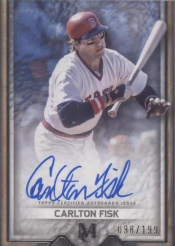 2023 Topps Museum Collection - Carlton Fisk #AA-CF
