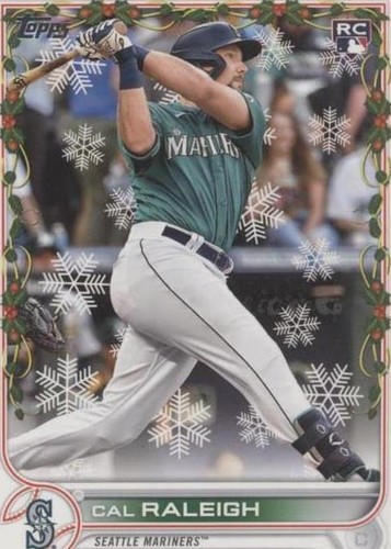 2022 Topps Holiday - Cal Raleigh #HW175